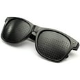 thumbnail image 3 of Pinhole Glasses Black Hole Glasses Mesh glasses with foldable temples for eye training for relaxation, 3 of 8