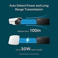 thumbnail image 5 of TP-LINK TL-PoE160S | 802.3at/af Gigabit PoE Injector | Non-PoE to PoE Adapter | Supplies PoE (15.4W) or PoE+ (30W) | Plug & Play | Desktop/Wall-Mount | Distance Up to 328 ft. | UL Certified, Black, 5 of 5