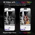 thumbnail image 3 of Timbre con vídeo WYZE Wireless Duo Cam 2K Full HD con timbre, 3 of 9