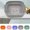 Pink,Purple,Orange,Gray,Green, variant on Foldable BBQ Mat for Air Fryer, Heat-Resistant Reusable Cooking Pad, Multi-functional Non-stick Grill Mat, Ideal for Air Frying, Baking, and Grilling