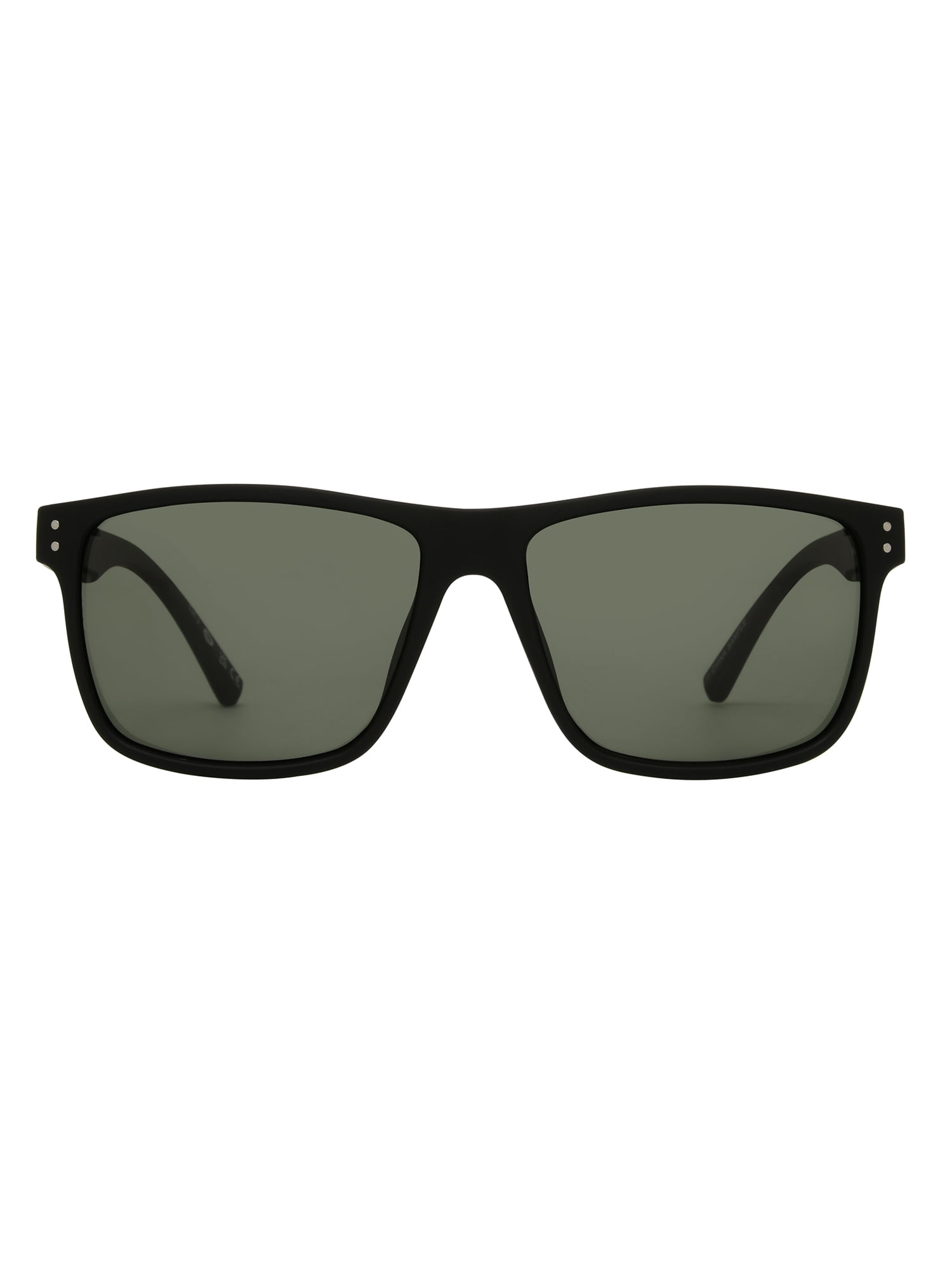 Foster Grant IRONMAN® Matte Black Rectangle Men's Polarized