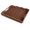 Coffee Brown, variant on XIMEI Serving Tray with Scalloped Edge, Rectangular Wicker Tray with Handles, for Breakfast/Meals in Bed/Sofa, Decorative Coffee Table Tray, Beige