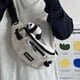 thumbnail image 4 of Riñonera de Nailon de Gran Capacidad para Hombre | Riñonera Deportiva Transpirable Estilo Harajuku Japonés | Riñonera Cruzada con Correa Ajustable para Correr, Senderismo, Ciclismo y Viajes, 4 of 6