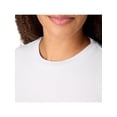 thumbnail image 6 of Hanes Originals Women's SuperSoft Comfywear Sleep Rib Crop Tee, Sizes S to 2X, 6 of 8