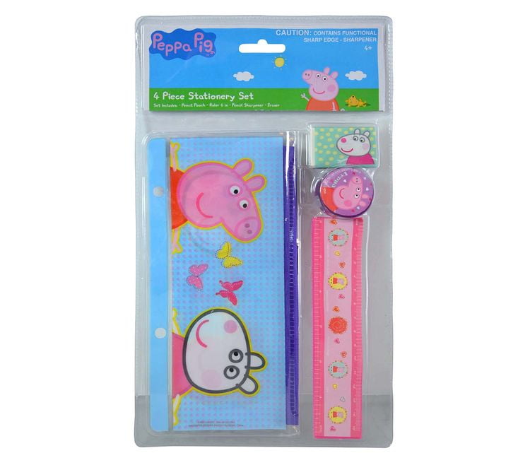 Peppa Pig 10pc Assorted Erasers Rubbers Multipack Back to School 