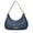 Navy, variant on Lottie Vegan Leather Women's Hobo Bag, Shoulder Purse Handbag by Mia K. - Navy