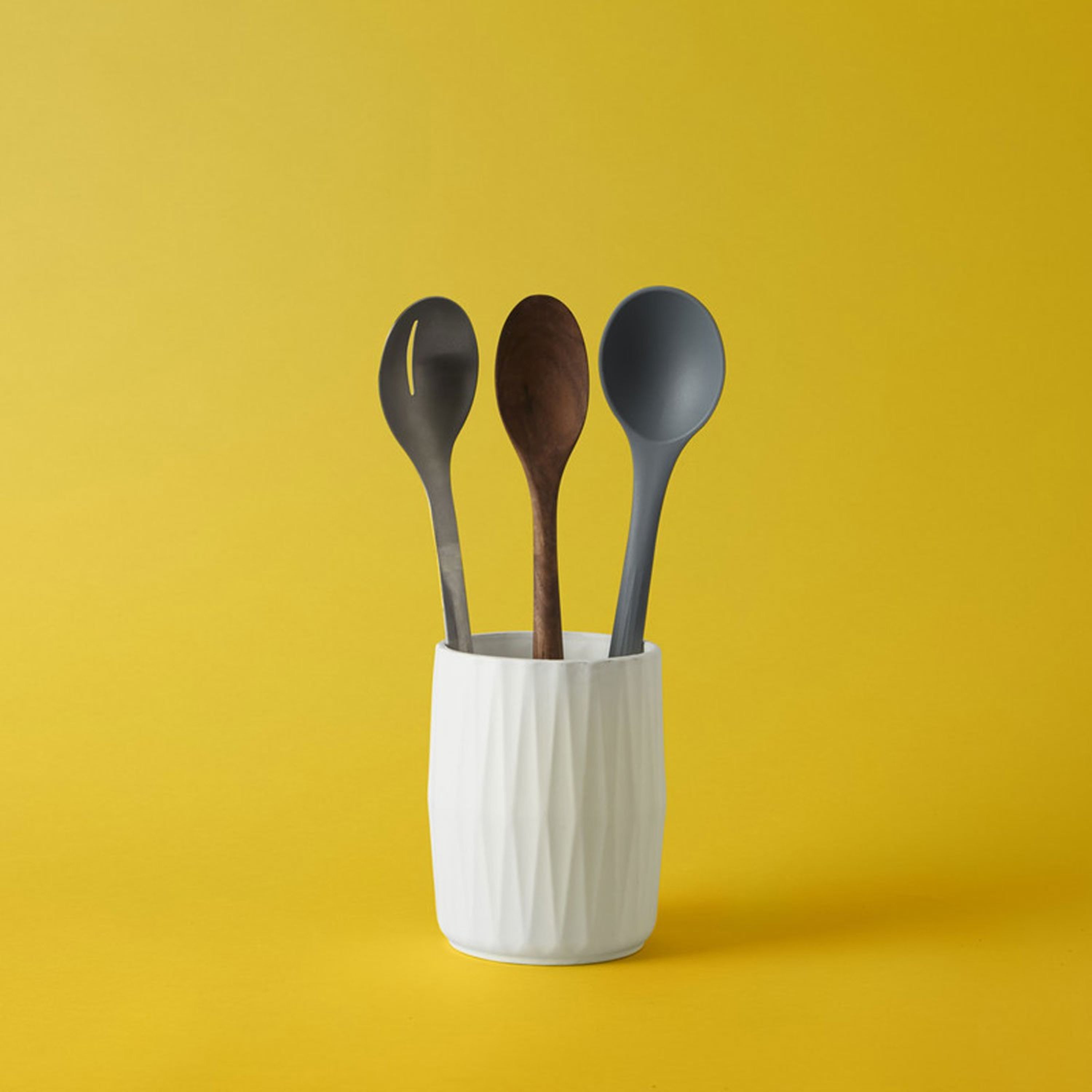 Buy Chef'n Ceramic Tool Crock in Matte White Online at Lowest Price in