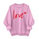 thumbnail image 1 of Tops de Manga Larga de las Mujeres Casual con Impresión de Moda, Sudadera de Cuello Redondo para Invierno Primavera Diaria, 1 of 3