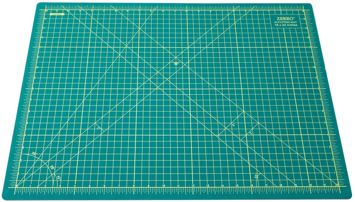 ZERRO Self Healing Cutting Mat 18" x 24",Professional Double Sided Durable  mat 