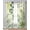 Green, variant on Green Leaves Sheer Curtains 84 Inch Length 2 Panels Set for Living Room/Bedroom, Summer Botanical Farmhouse Watercolor Leaf Kitchen Curtains Grommet Semi-Sheer Curtains Window Treatments 42"x84"x2