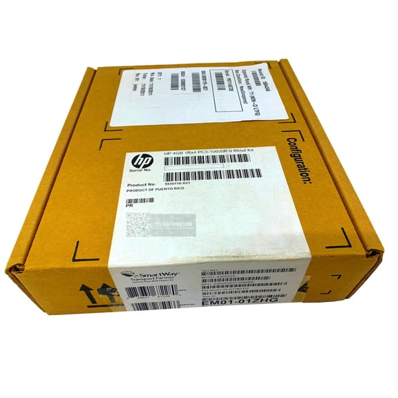 Pre-Owned 593911-B21 4GB PC3-10600 DDR3 1333MHz HP ProLiant BL465c G7, BL685c G7, DL165 G7 (3rd Party)