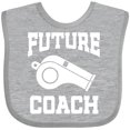 thumbnail image 3 of Inktastic Future Coach Sports Coaching Boys or Girls Baby Bib, 3 of 4