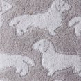 thumbnail image 3 of SKL Home Saturday Knight Ltd Dog Woven Puppy Design Soft And Absorbent Hand Towel - 16x26", Gray, 3 of 5
