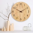 thumbnail image 6 of Farfi 2/3Pcs Clock Pointers Solid Walnut Wood High Torque Repair Parts DIY 12/14 Inch Wall Quartz Clock Modern DIY Hands for Home (Type A,M), 6 of 13