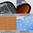 thumbnail image 2 of 2-Piece Kitchen Mat Set Non Slip Washable Floor Mats Decorative Rugs for Kitchen Sink Laundry Bioluminescent Marine Plants, 2 of 7
