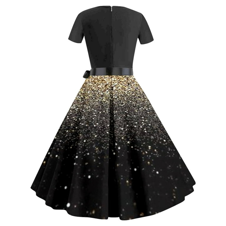 white christmas dresses Midnights Sequin Midi Dress main image 0