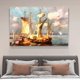 thumbnail image 2 of Póster de lienzo con diseño de un velero navegando por el mar, decoración para dormitorio, paisaje deportivo, decoración para oficina, regalo, estilo marco, 40 x 60 cm, 2 of 8