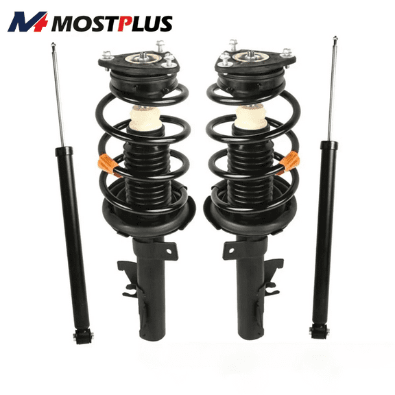 MOSTPLUS Set(4) Shock Absorbers Struts Assembly for 2004-2009 Mazda 3 2006-2010 Mazda 5