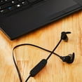 thumbnail image 2 of onn Wireless Earphones, Bluetooth Black, 2 of 8