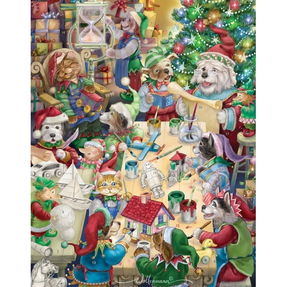North Pole Pets Advent Calendar (Countdown to Christmas)