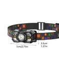 thumbnail image 3 of Super Bright 2500 Night Fishing Headlamp with Strong Optical Drive for Camping Hiking and Outdoor Work, 3 of 8