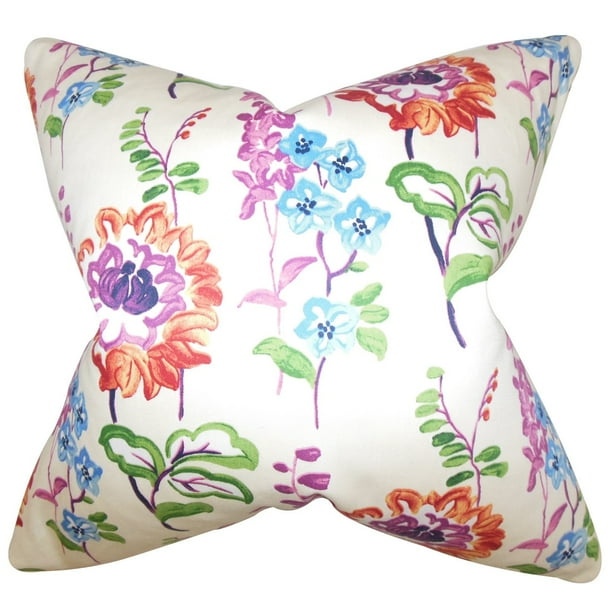 The Pillow Collection Haley Floral Euro Sham Multi