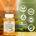Turmeric Curcumin & Ginger Gummies 95 Curcuminoids with Black Pepper