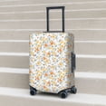 thumbnail image 2 of Lsque Floral1 Printed Luggage Cover, Travel Luggage Protector,Scratch and Dirt Resistant, Fits 18-32 Inch Luggage - X-Large, 2 of 9