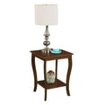 thumbnail image 3 of Convenience Concepts American Heritage Transitional Square End Table with Storage, Espresso, 3 of 4