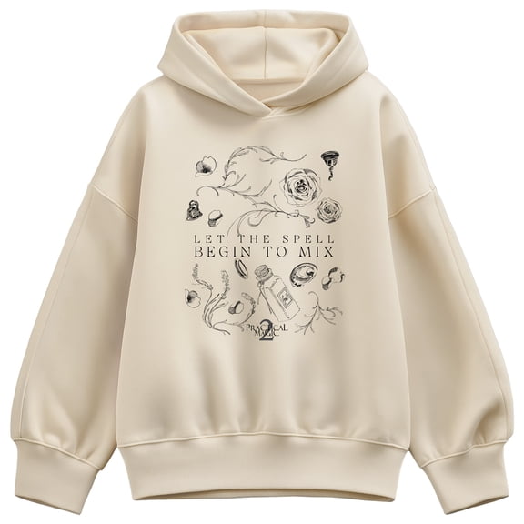Practical Magic - Let The Spell Begin To Mix Oversized Fleece Hoodie Sweatshirt