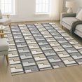 thumbnail image 6 of Addison Rugs Mayfield Premium Machine Washable Transitional Geometric Ivory Rectangle Rug, 9' x 12', 6 of 6