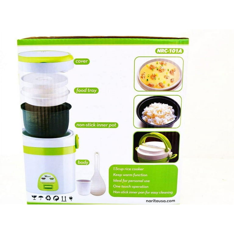 Narita Travel Rice Cooker,Mini Rice Cooker by C&H Solutions