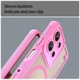 thumbnail image 5 of For Motorola Moto G75 5G Magnetic Case Compatible with MagSafe TPU PC Phone Back Cover Pink, 5 of 5