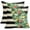 Christmas Tree Stripes, variant on Christmas Pillow Covers 18x18 Set of 2 Green Xmas Tree Black Polka Dot Print Decorative Outdoor Pillowcases Winter Holiday Farmhouse Throw Cushion Case Decor for Couch Sofa Bed