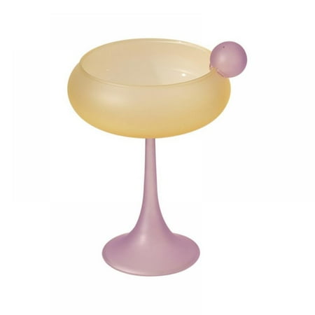 

Bubble Cocktail Glasses Stained Glass Goblet Frosted Glass Champagne Glasses Ice Cream Cups