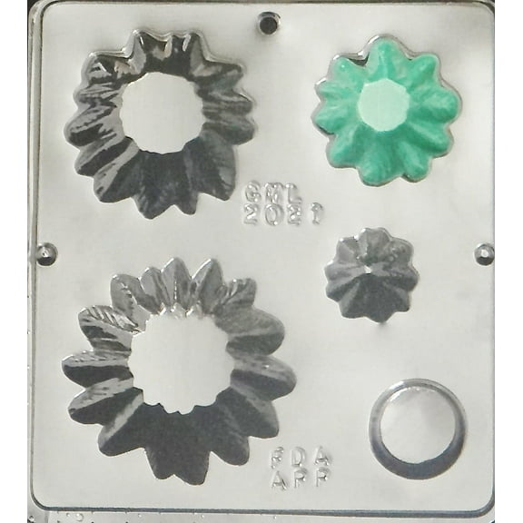 2021 Christmas Tree Assembly Chocolate Candy Mold