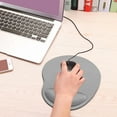 Small Desk Pads Carpal Tunnel Keyboard Rest for Laptop Wrist Pad for