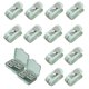thumbnail image 2 of 12 Pack No Pins Duvet Clips Quilt Fix Clip Bed Comforter Cover Holder Sheet Clamps Anti-movement Needle Free Rack For Curtain Fastener Fixture Socks S, 2 of 5