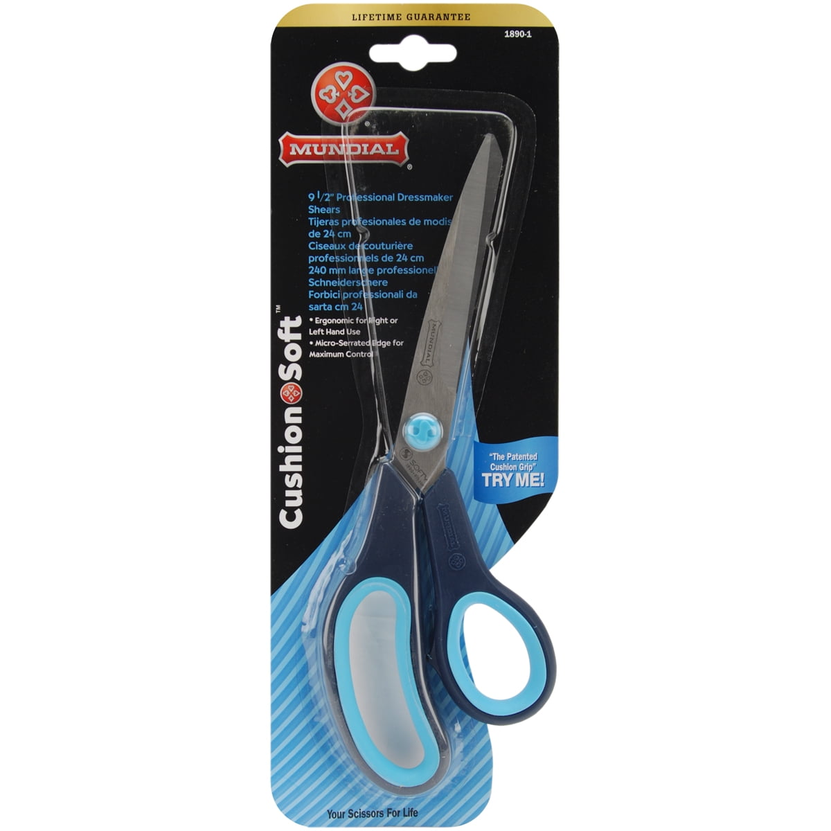 Cushion Soft Dressmaker Shears, 9'