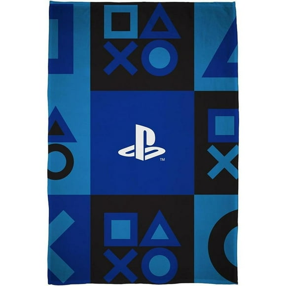 Playstation Fleece Icons Blanket