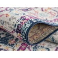 thumbnail image 5 of 2â€™ x 13â€™ Navy Traditional Decorative Runner Rug, 5 of 8