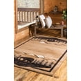 thumbnail image 4 of United Weavers Rustic Forest Moon Valley Hand-Carved Area Rug or Runner, 4 of 9