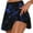 Dark Blue, variant on jovati A Line Skirt Womens Womens Summer Pleated Tennis Skirts Athletic Stretchy Short Yoga Fake Two Piece Trouser Skirt Shorts Pleated Tennis Skirts for Women Tennis Skirts for Women Pleated