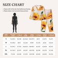thumbnail image 4 of Naloa Sunflower 5 Pajamas for Women Set, Womens Pajama Sets, Lounge Sets for Women, 2pjs for Women-Large, 4 of 7