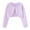 Purple, variant on GigrtiJin Girls Fall Cardigan Sweater Toddler Baby Kids Long Sleeves Button Solid Color Casual Cropped Coats