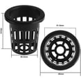 thumbnail image 3 of 100 Pack 1.77 Inch Net Cups Slotted Mesh Wide Lip Filter Plant Net Pot Bucket Basket for Hydroponics Aquaponics Orchids, 3 of 5