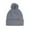 Gray, variant on Women Winter Pompom Beanie Hat with Warm Lined Cable Pom Pom Beanie Hat Skull Cap Beige