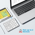 thumbnail image 2 of Teclado numérico Bluetooth iClever KP10 para Mac/Windows/iPad, 2 of 8