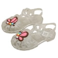 thumbnail image 5 of Zshosam Jelly Sandals Toddler Sandals for Toddler Girls,Toddler Shoes Baby Girls Cute Jelly Colors Hollow Out Non-slip Soft Sole Beach Roman Sandals Size 11,(White Little Kids 11), 5 of 6