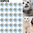 thumbnail image 5 of Pelota Hierba Gatera para Juguete para Gatos Autoestimulante Dentición Y Provocación Piruleta para Gatos Lamiendo Y Provocando para Gatos Juguete para Gatos A Las Mordeduras Cabeza Gato Azul, 5 of 5